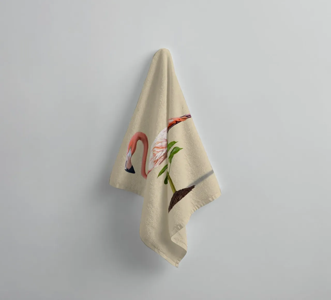 Planted (Colour) towel by Rob Art | Illustration