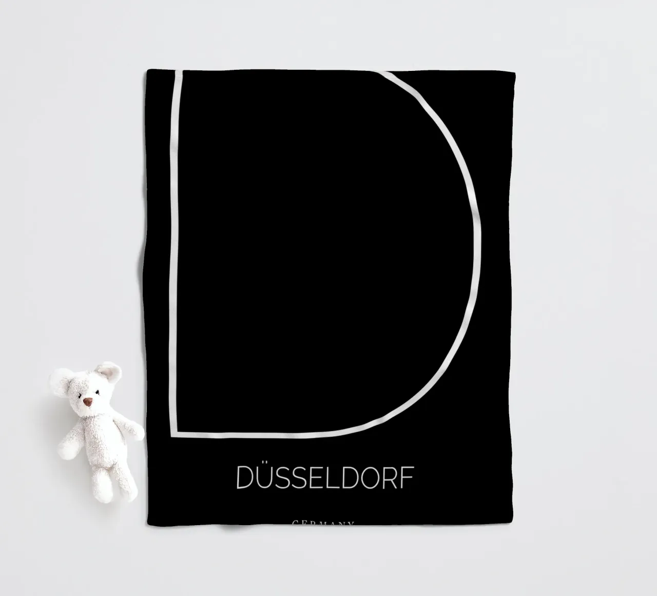 DÜSSELDORF -  black coperta in pile da CityLights