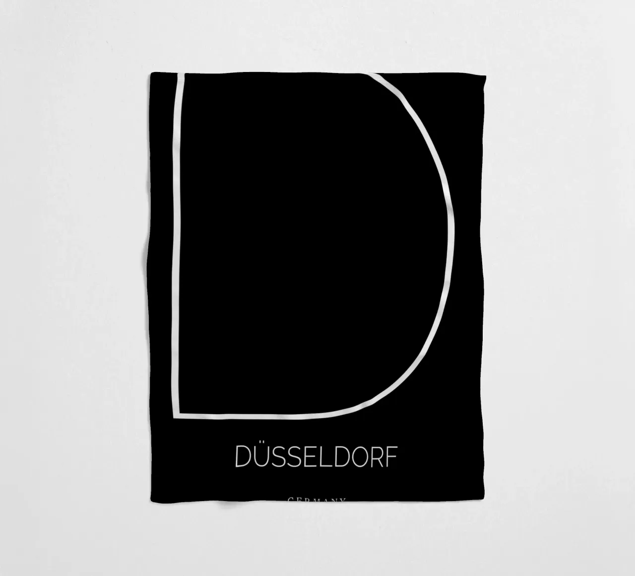 DÜSSELDORF -  black coperta in pile da CityLights