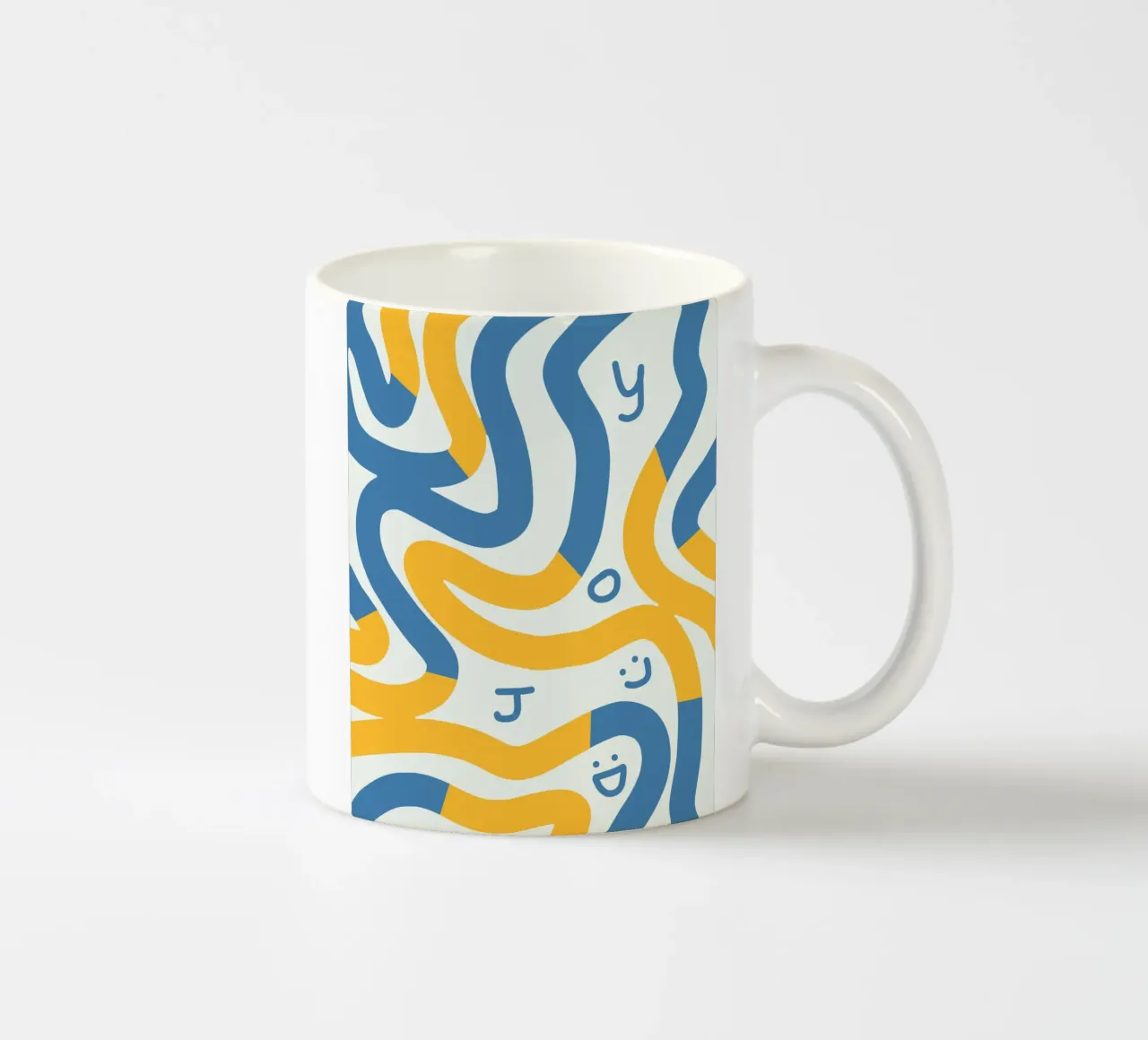 Striscia della gioia tazza in ceramica da Little Dean
