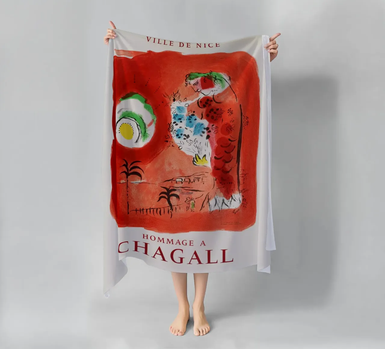 Omaggio a Chagall, 1967 telo mare da Jachultz Sophias