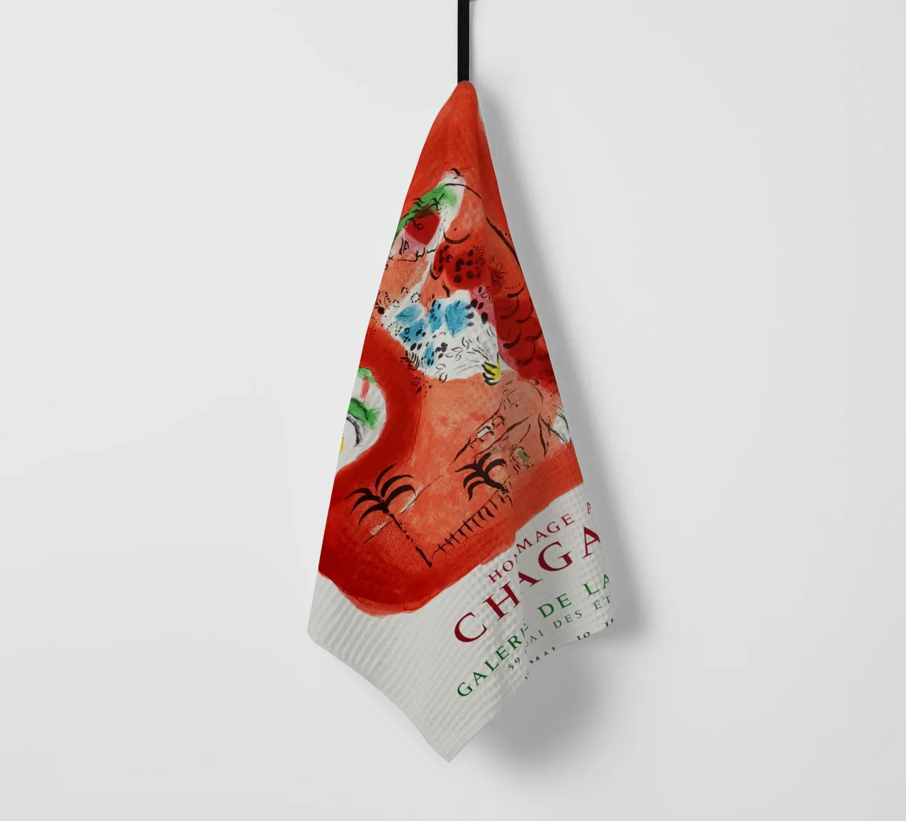 Omaggio a Chagall, 1967 canovaccio da cucina da Jachultz Sophias