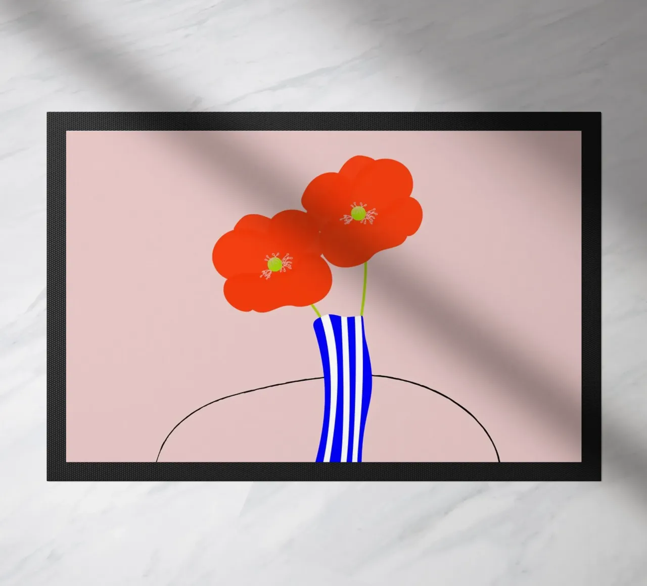 C‘est la vie. (Mohnblumen in Paris) zerbino da FRICKE DESIGN