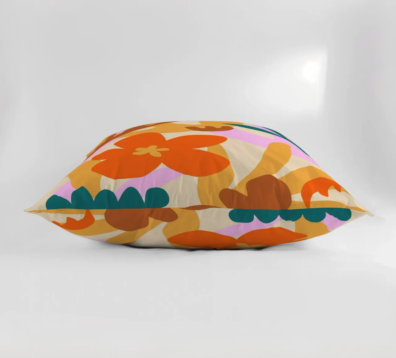 Felice autunno floreale cuscino da Kim Hubball Studio