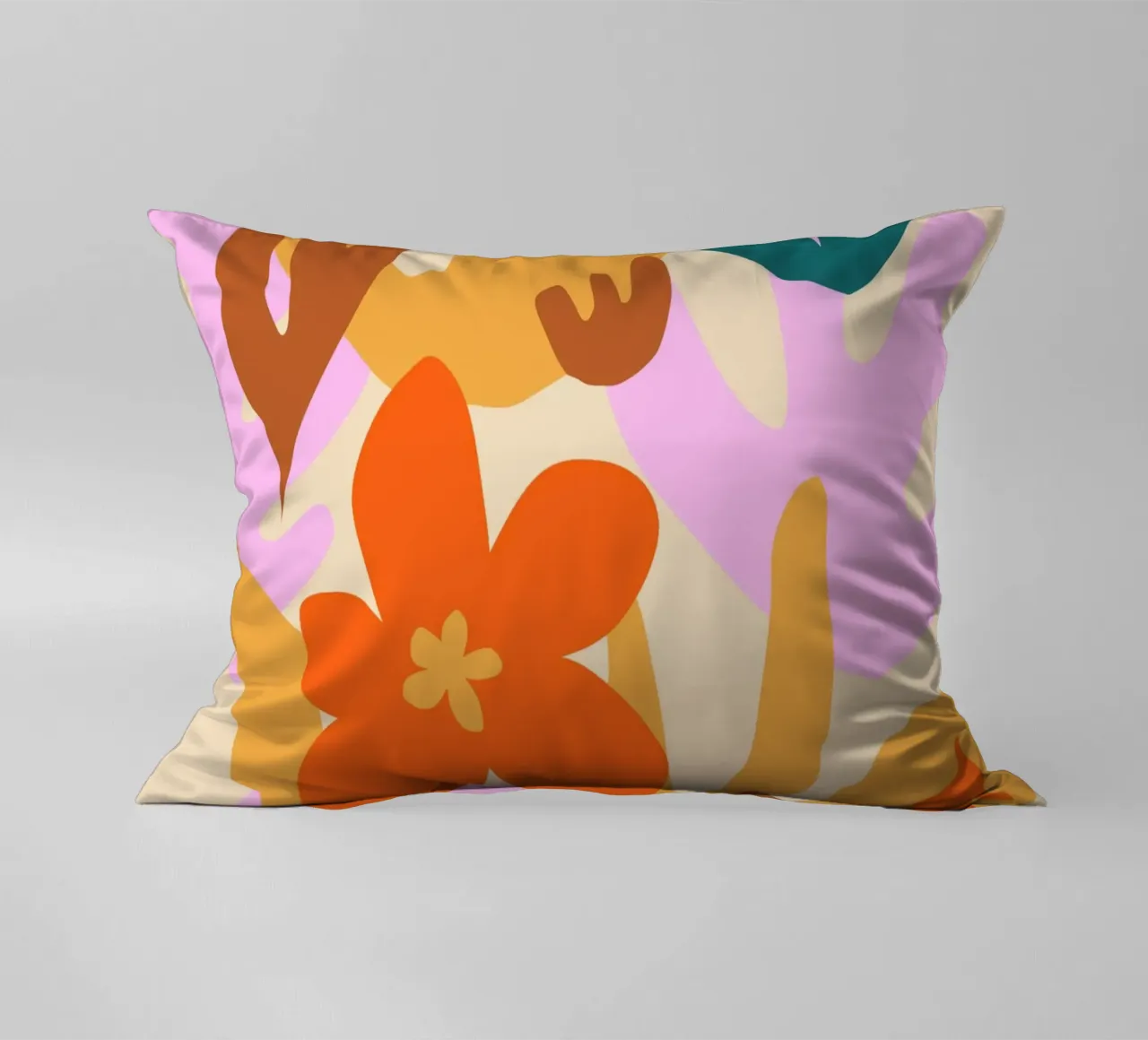 Felice autunno floreale cuscino da Kim Hubball Studio