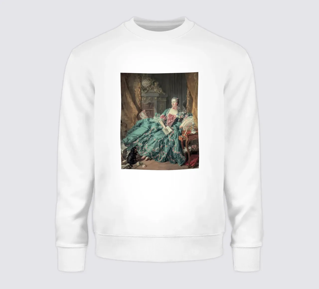 Madame de Pompadour con Mimi felpa da Carinaprint