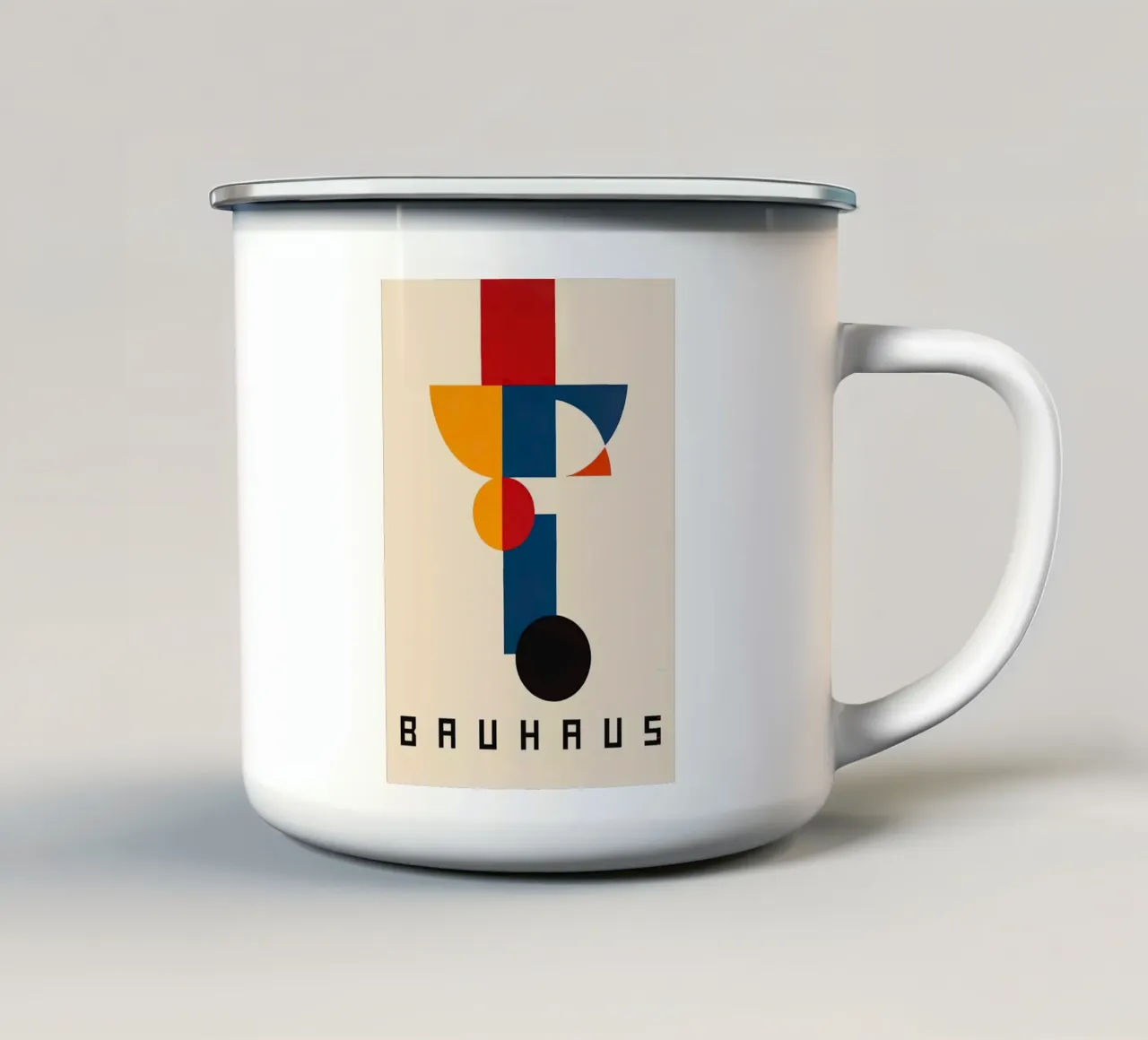 Bauhaus 1919 tazza in smalto da Narciso