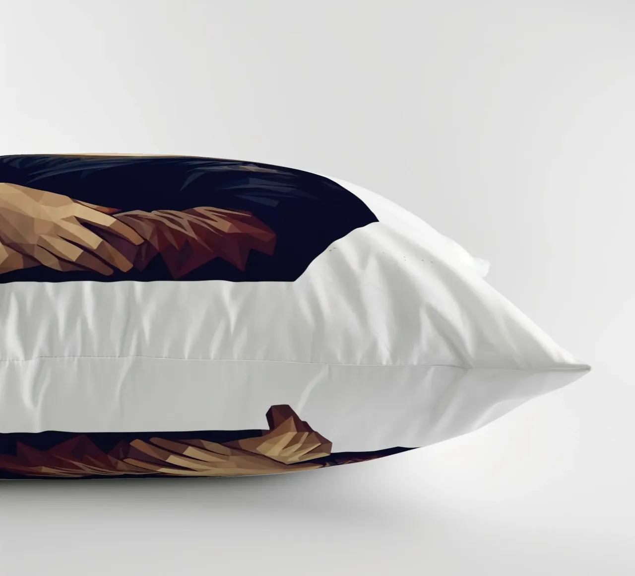 Monna Lisa Lowpoly cuscino da Low Profile