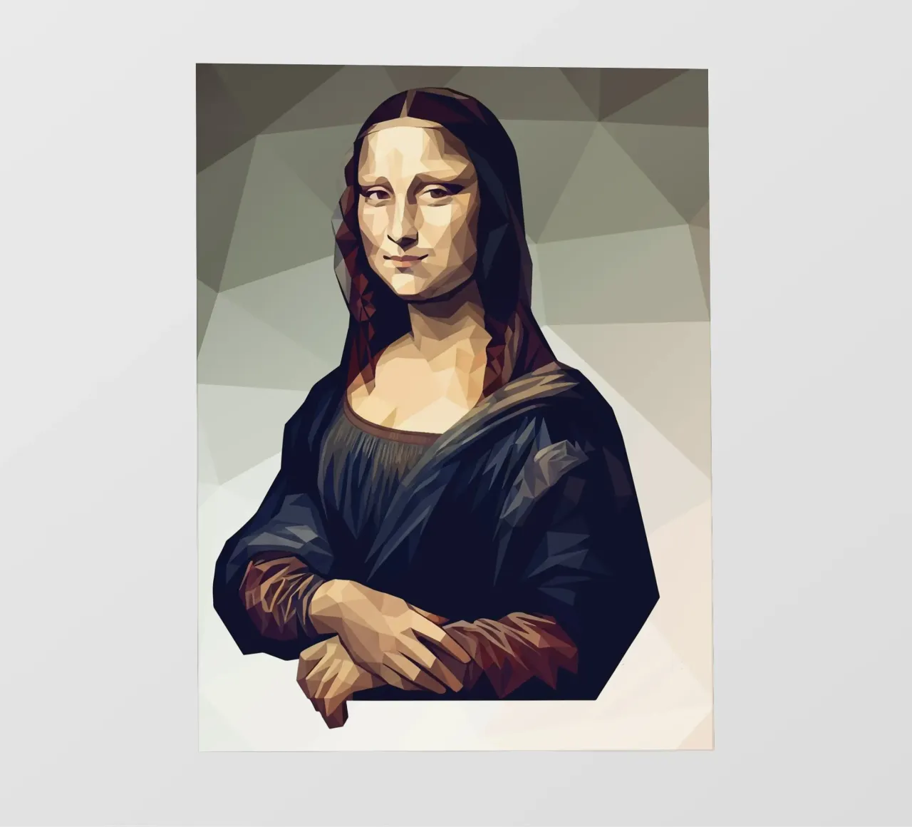 Monna Lisa Lowpoly telo in pvc da Low Profile