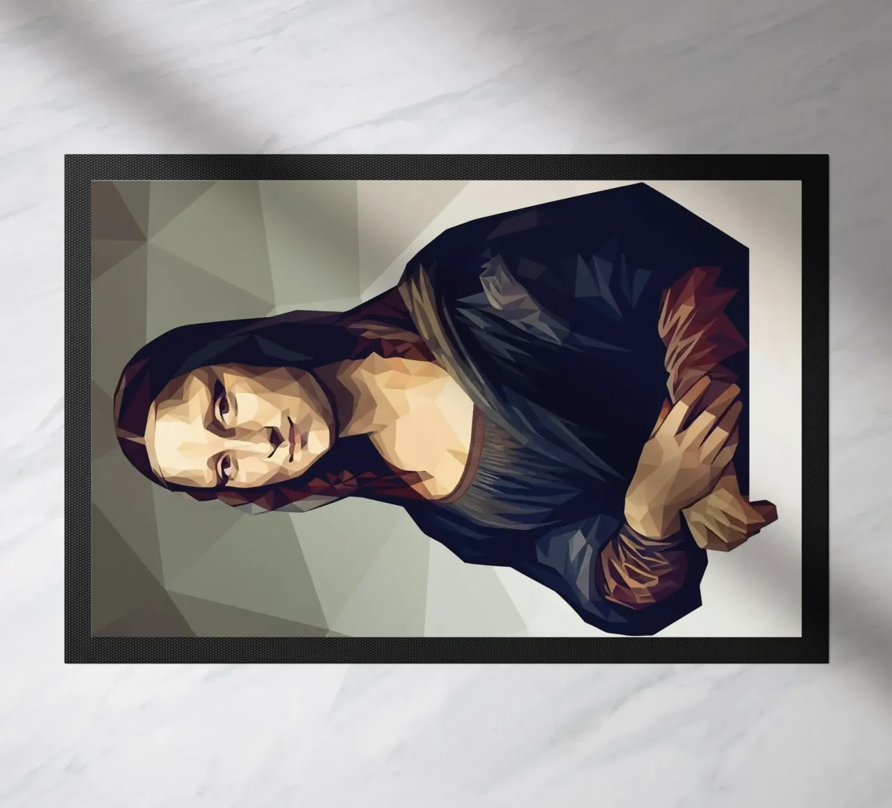 Monna Lisa Lowpoly zerbino da Low Profile