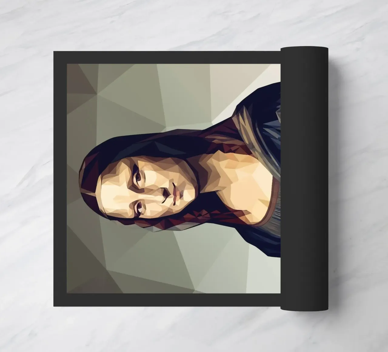 Monna Lisa Lowpoly zerbino da Low Profile