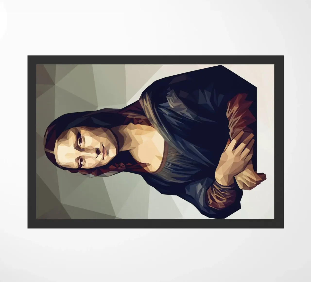 Monna Lisa Lowpoly zerbino da Low Profile