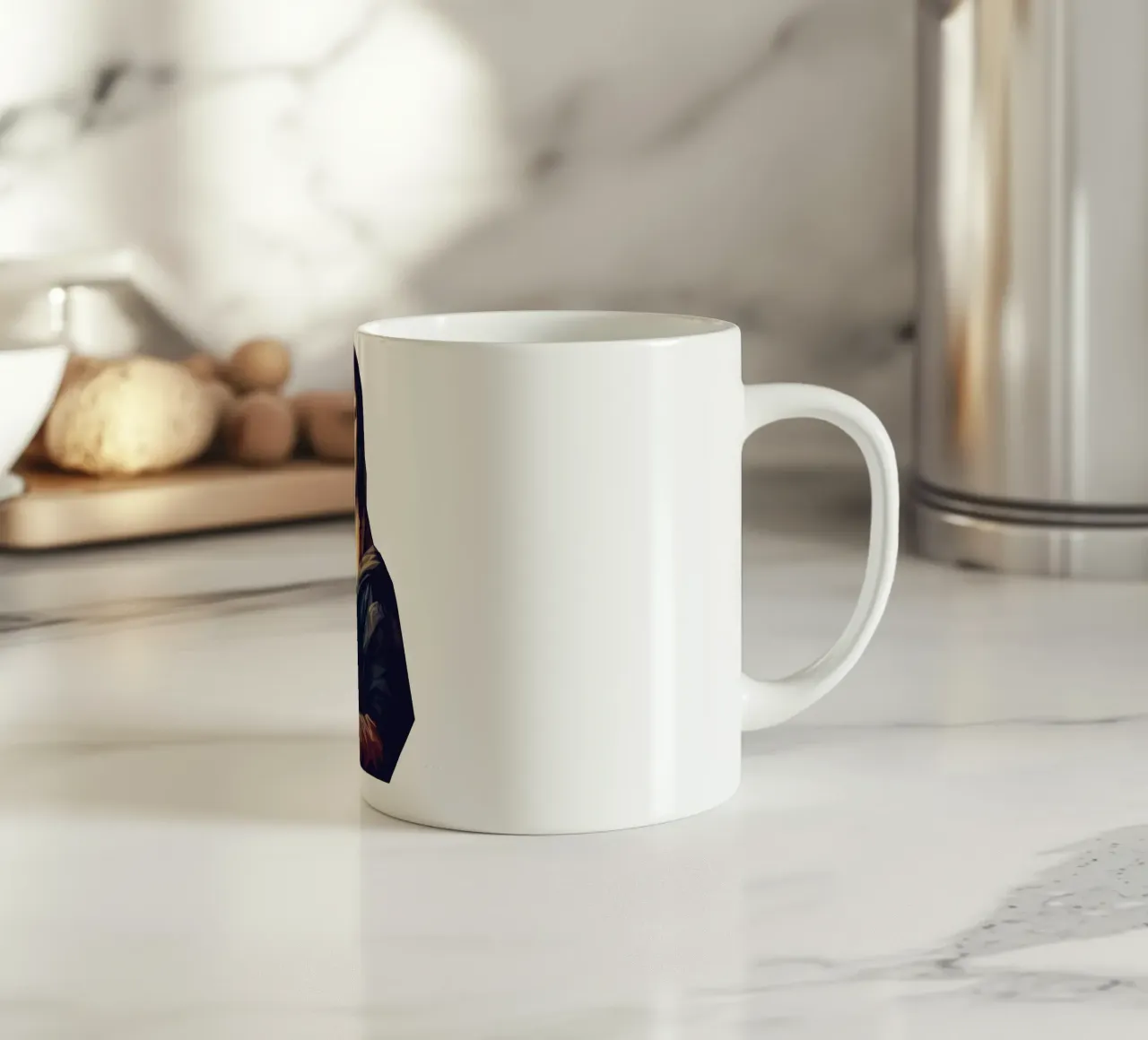 Monna Lisa Lowpoly tazza in ceramica da Low Profile