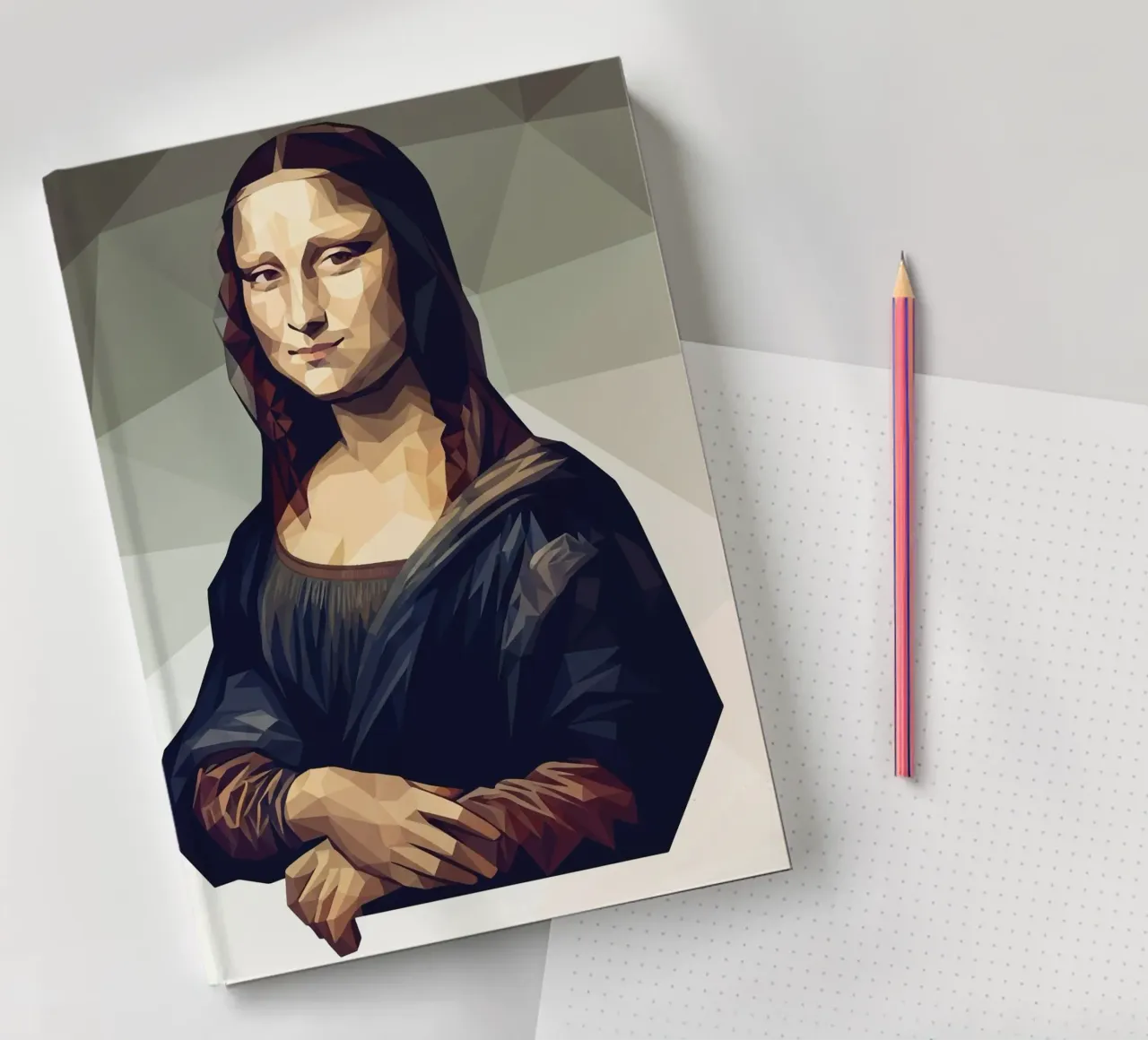 Monna Lisa Lowpoly diario da Low Profile