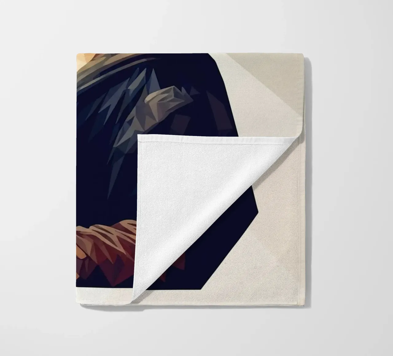 Monna Lisa Lowpoly telo mare da Low Profile