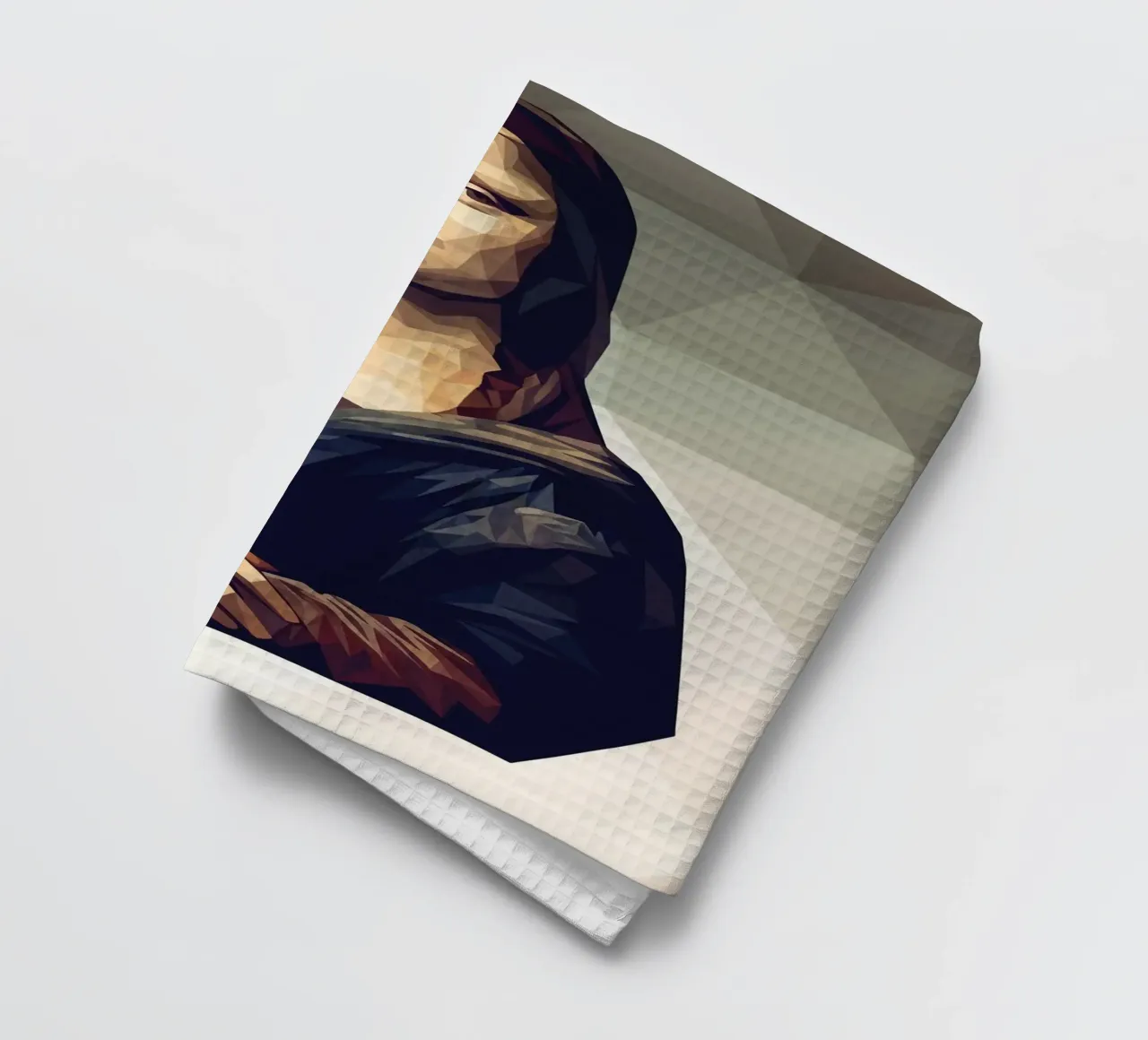 Monna Lisa Lowpoly canovaccio da cucina da Low Profile