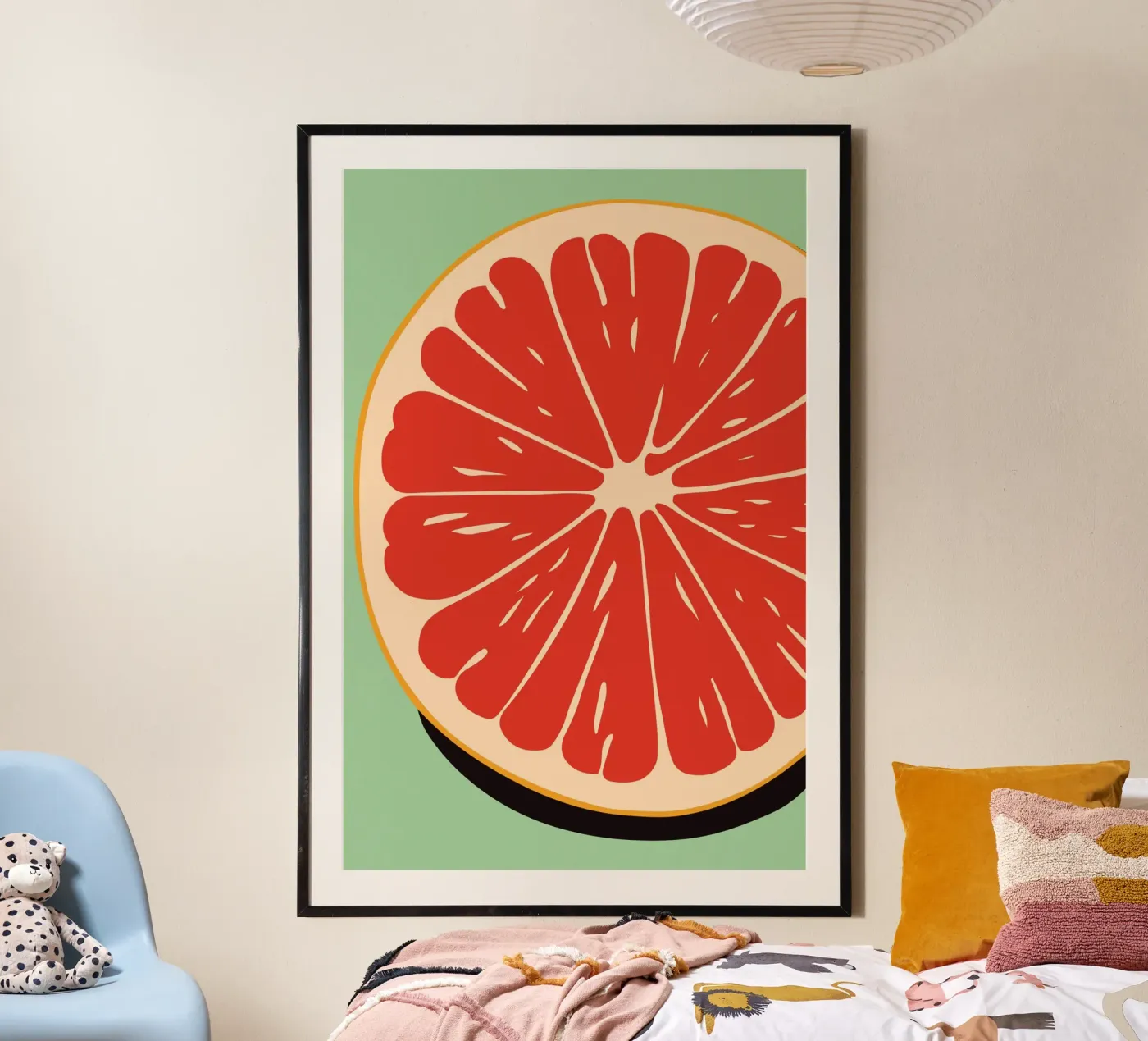 Summer Orange poster van Artsy Bessy