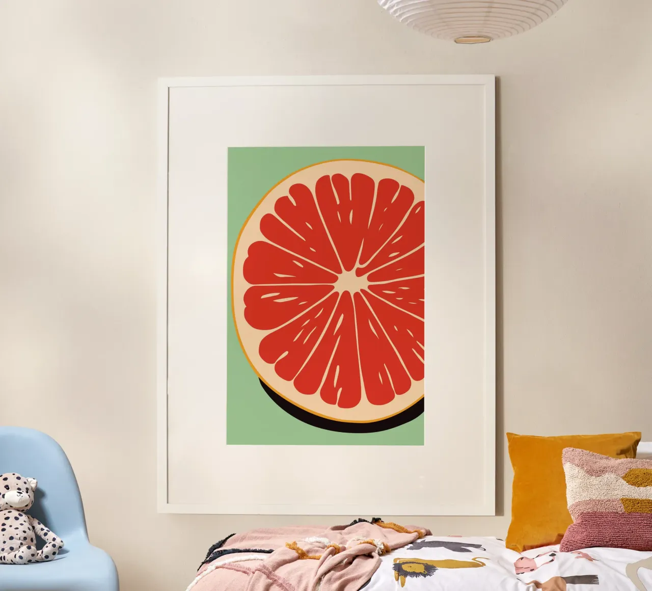 Summer Orange poster da Artsy Bessy