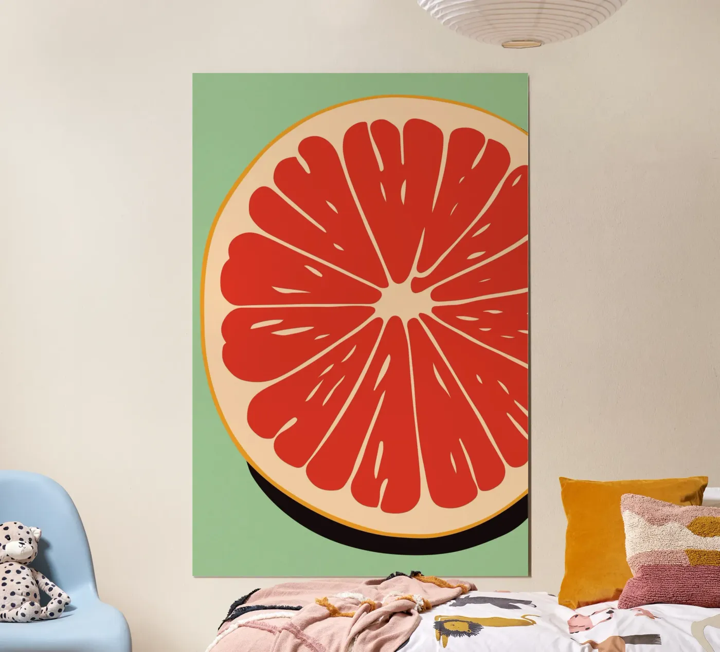 Summer Orange poster van Artsy Bessy