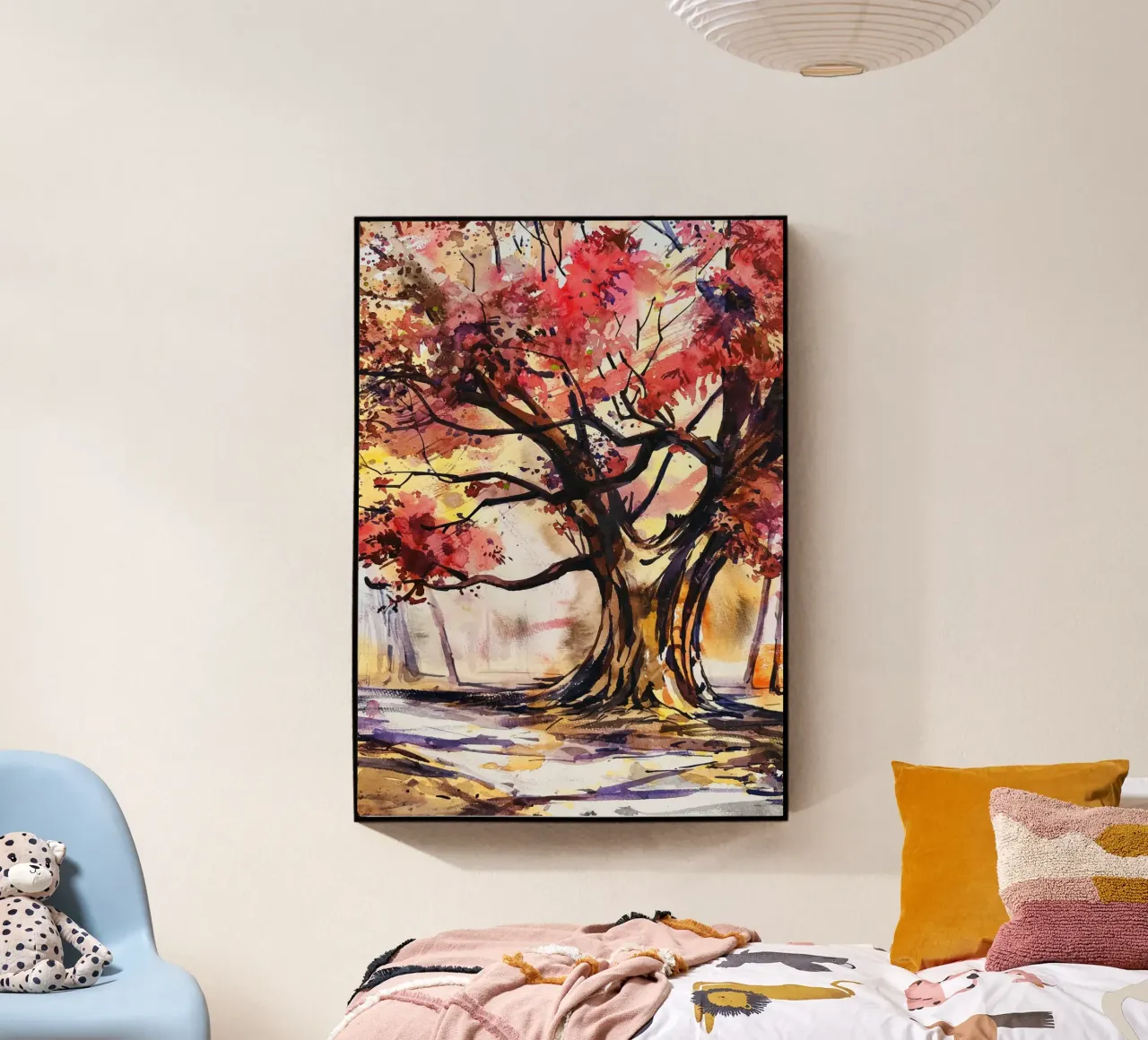 Autumn Tree plexiglass da Artsy Bessy