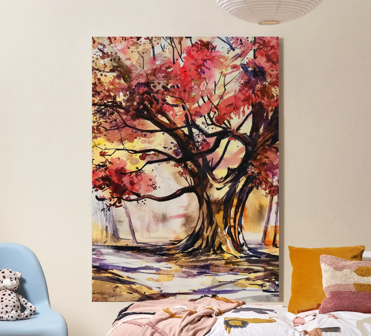 Autumn Tree plexiglass da Artsy Bessy