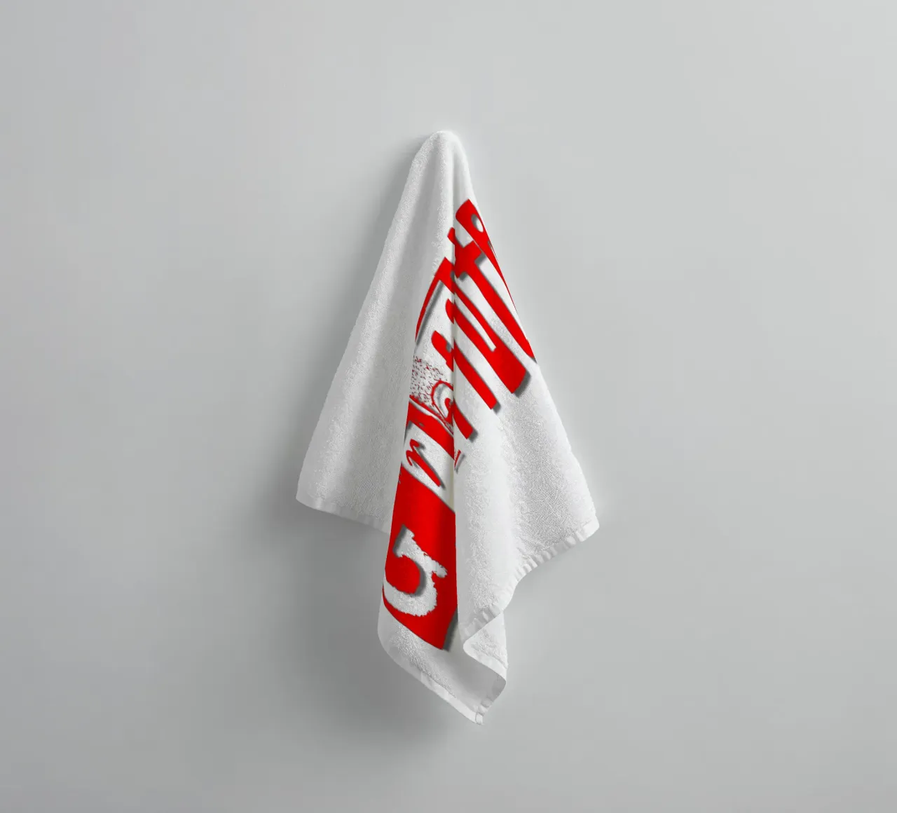 Graffiti Text Typographic Design towel by Urban Life