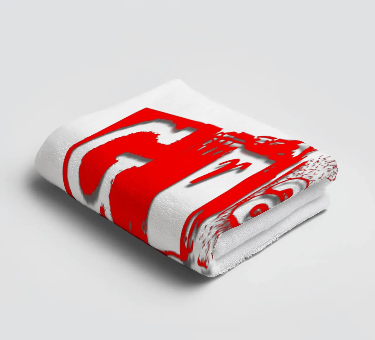 Graffiti Text Typographic Design towel by Urban Life