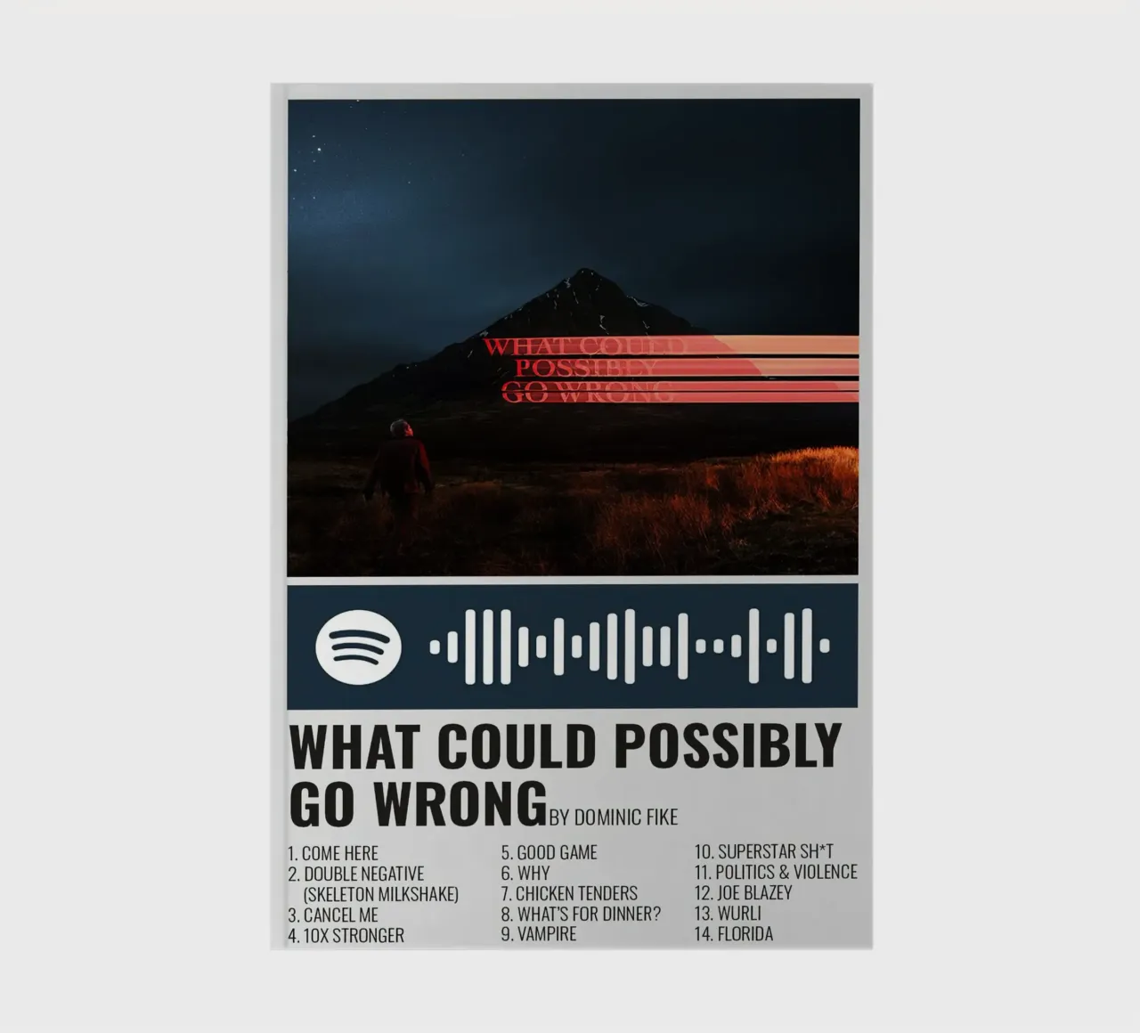Dominic Fike What Could Possibly Go Wrong diario da Raptor Metafora