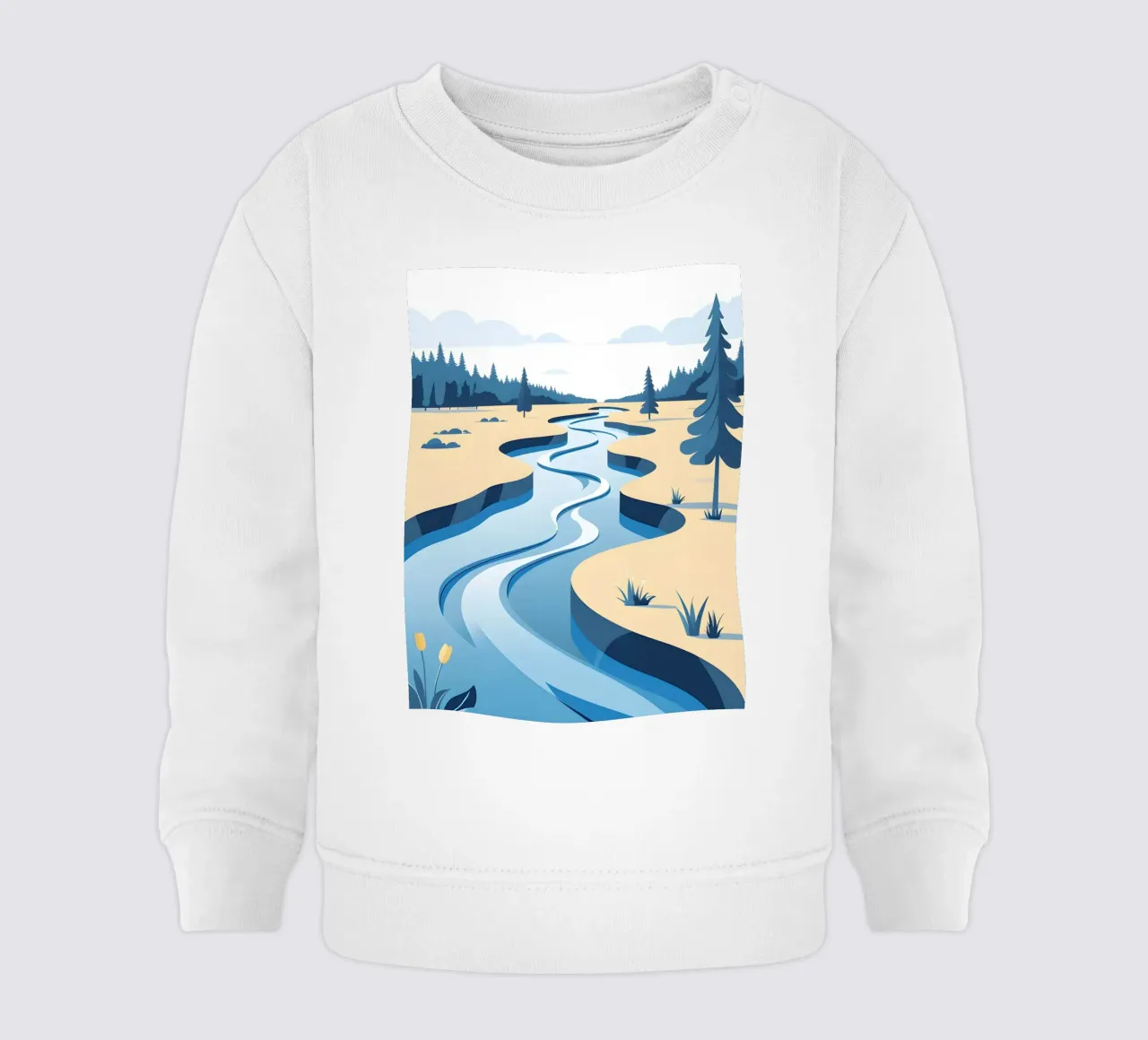 Curva del fiume felpa neonato da LIFESTYLE OBJECTS