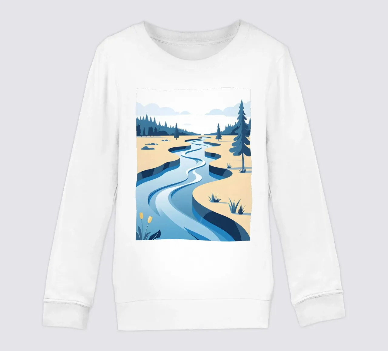 Curva del fiume felpa bambino da LIFESTYLE OBJECTS