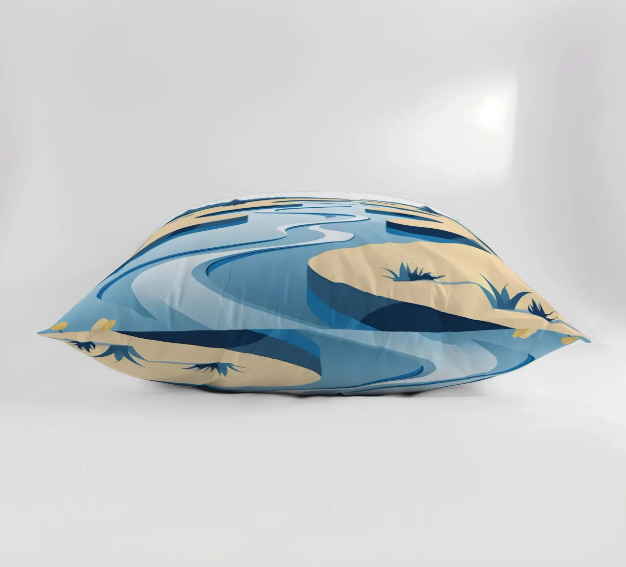 Curva del fiume cuscino da LIFESTYLE OBJECTS