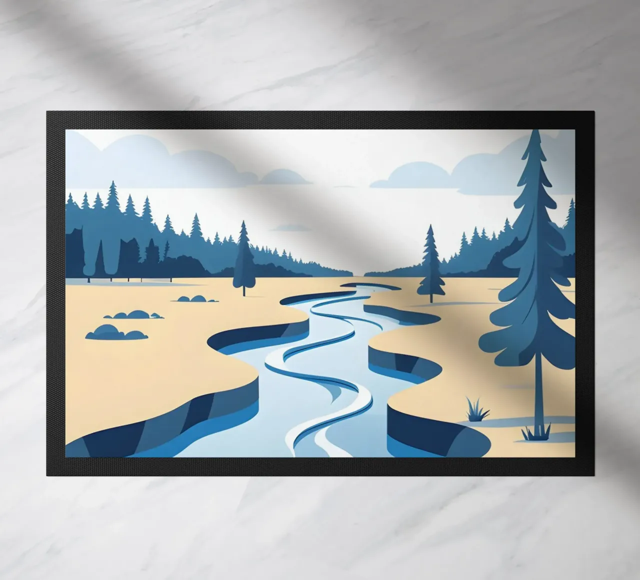 Curva del fiume zerbino da LIFESTYLE OBJECTS
