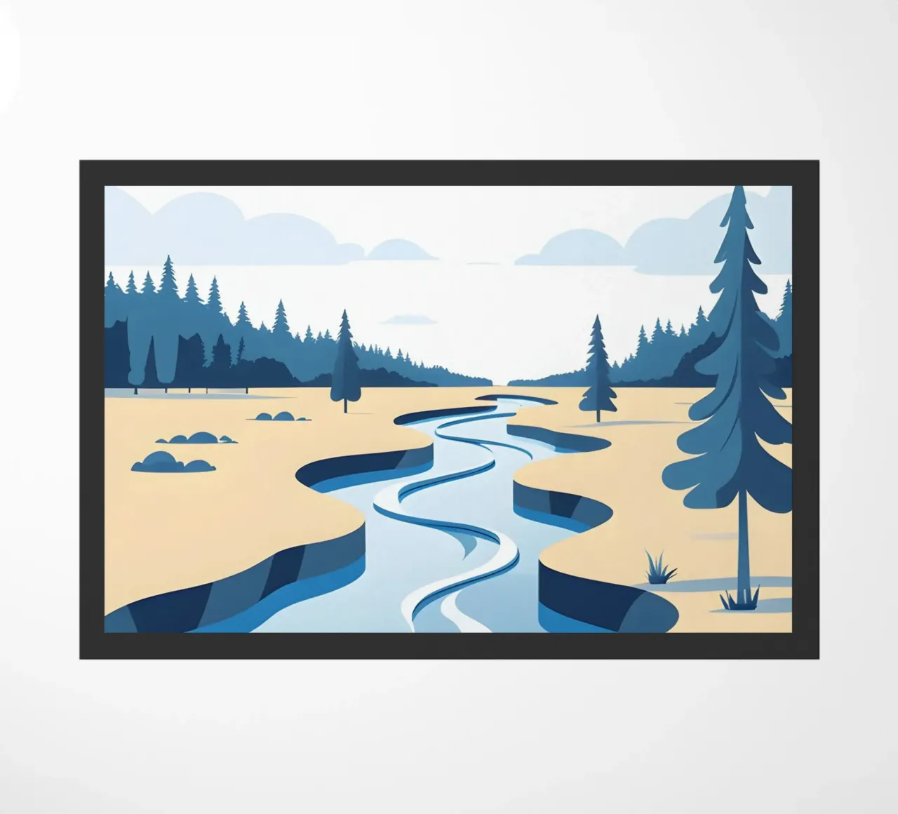 Curva del fiume zerbino da LIFESTYLE OBJECTS