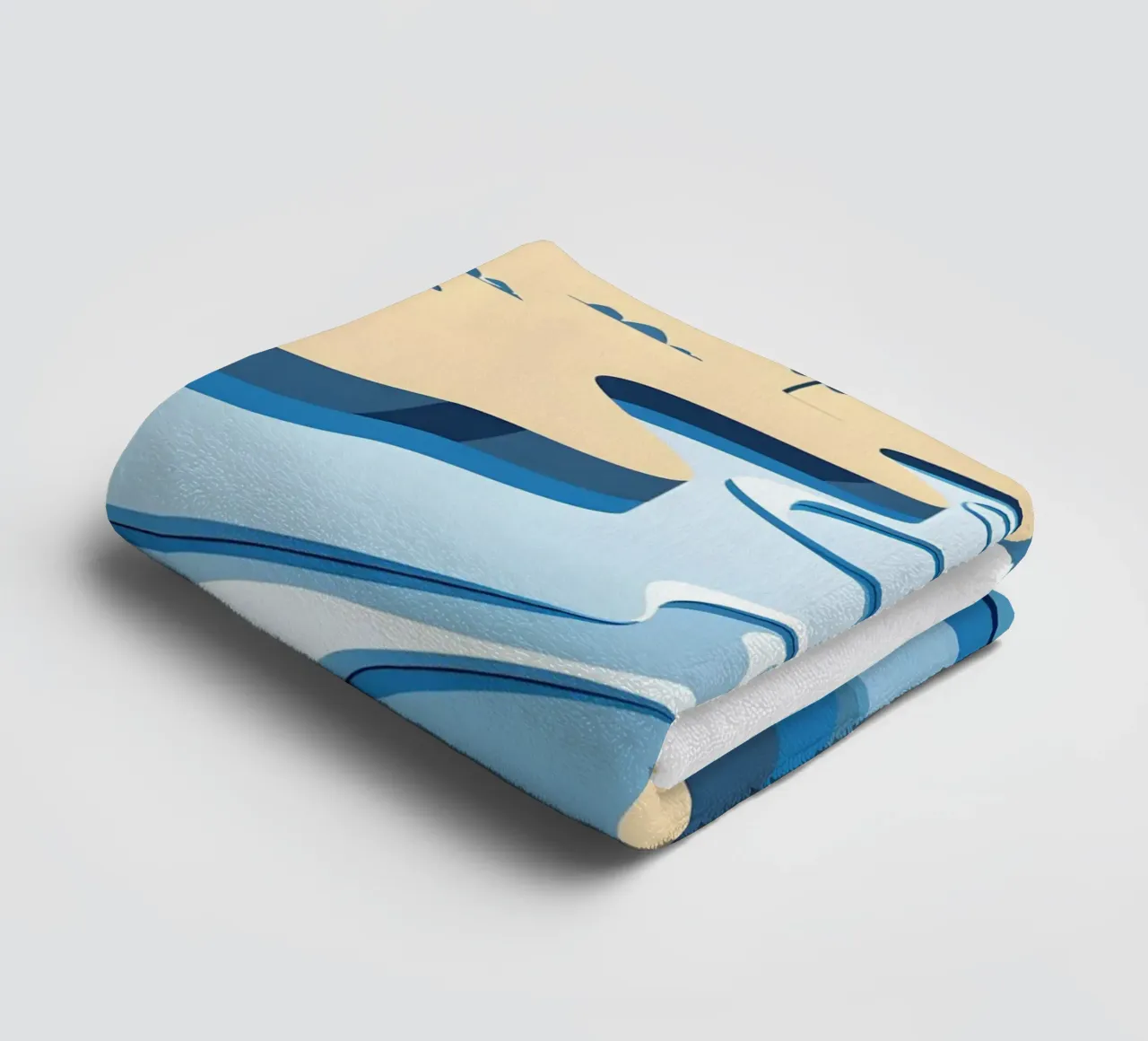 Curva del fiume asciugamano da bagno da LIFESTYLE OBJECTS