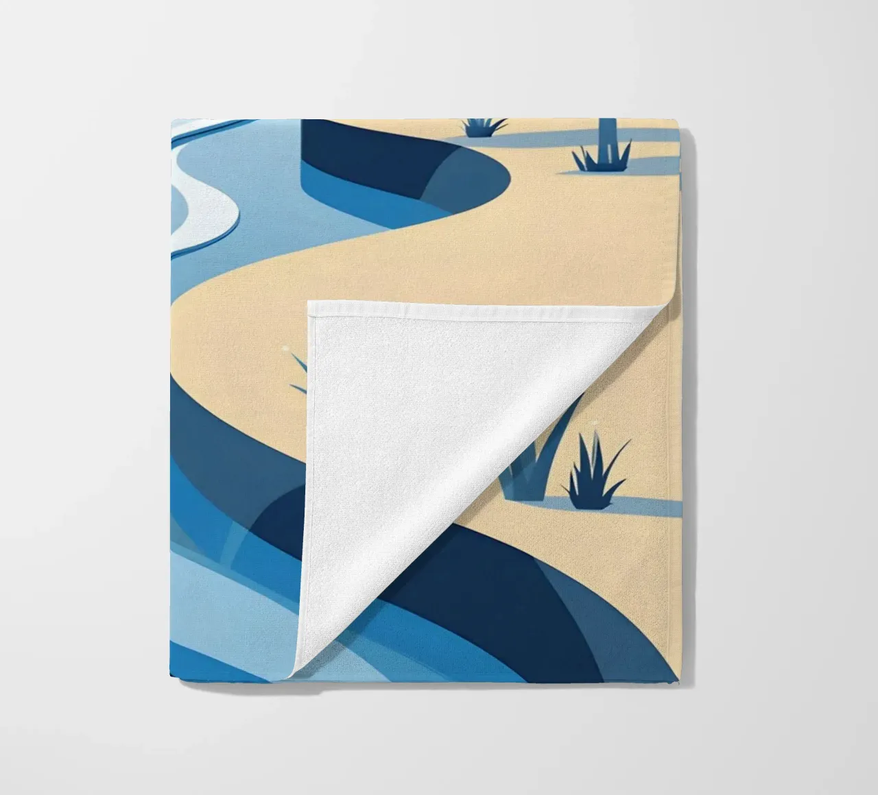 Curva del fiume telo mare da LIFESTYLE OBJECTS