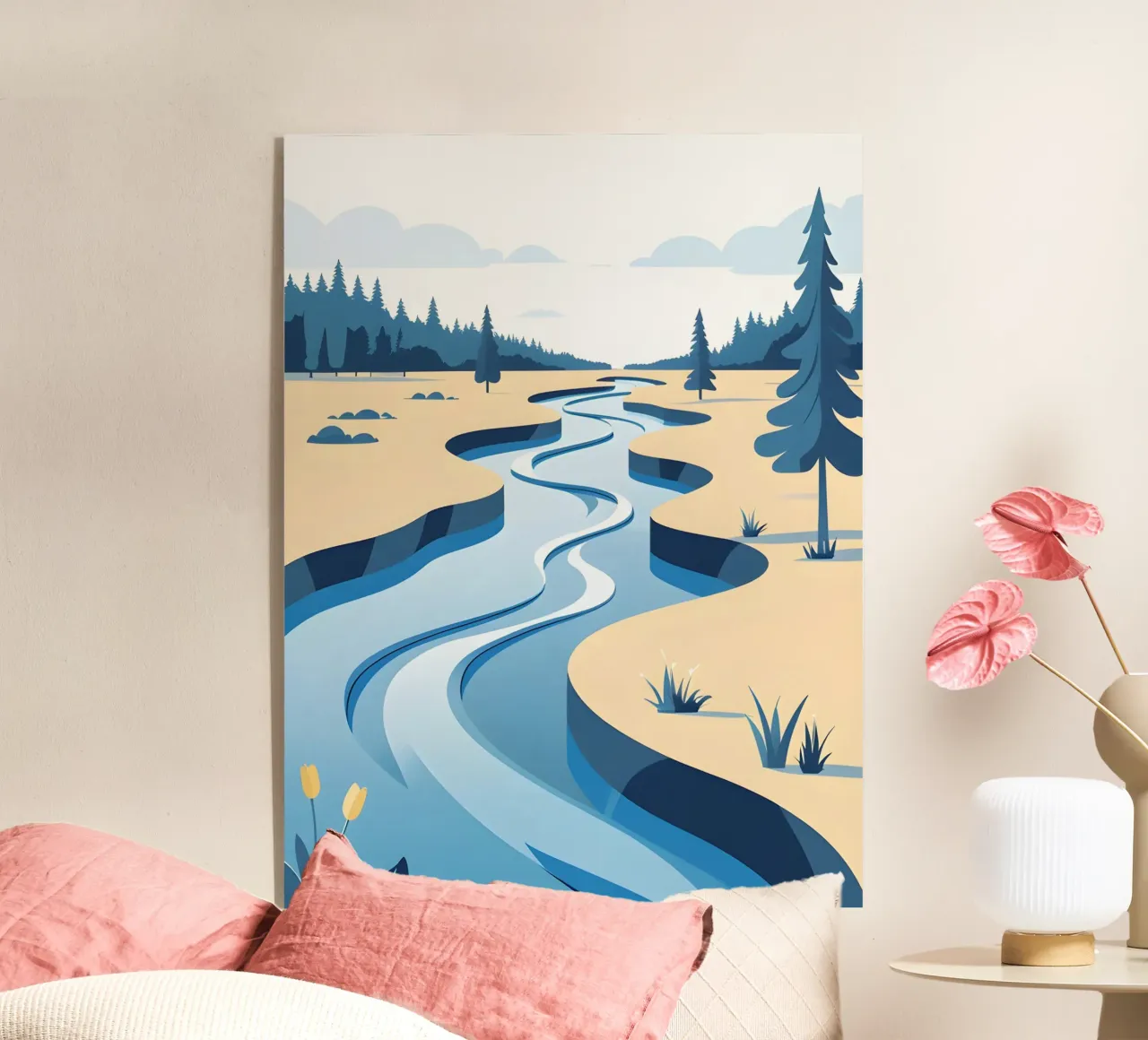 Curva del fiume plexiglass da LIFESTYLE OBJECTS