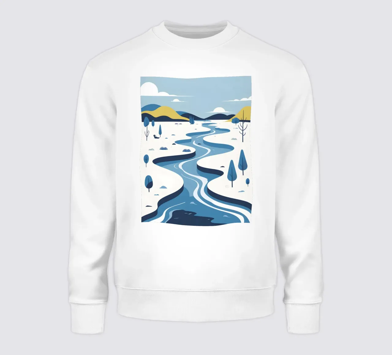 Curva del fiume felpa da LIFESTYLE OBJECTS