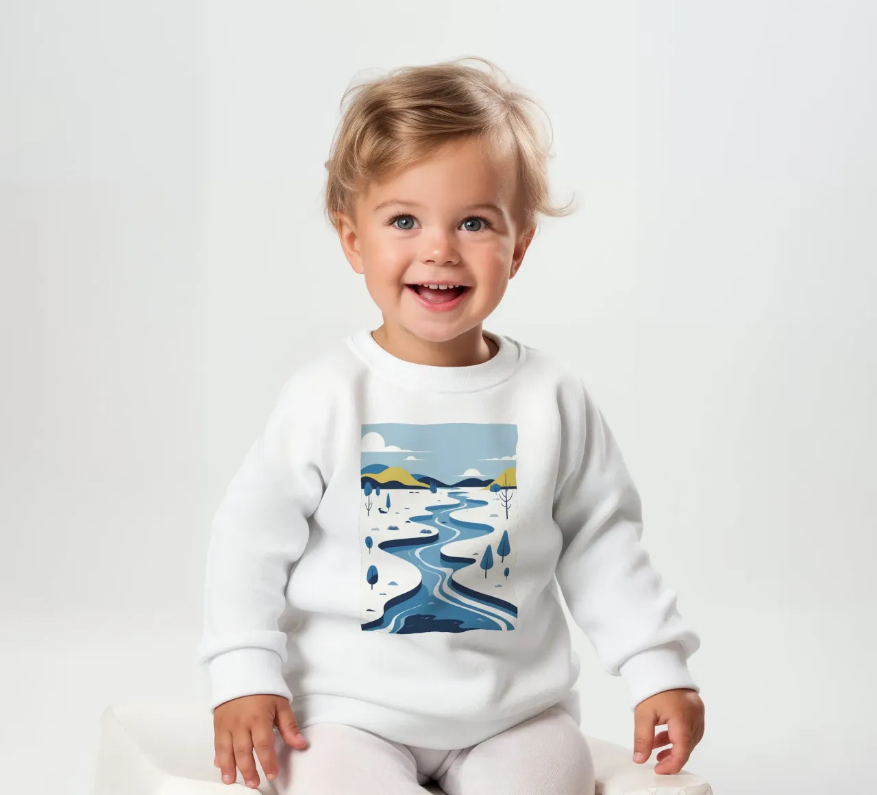 Curva del fiume felpa neonato da LIFESTYLE OBJECTS