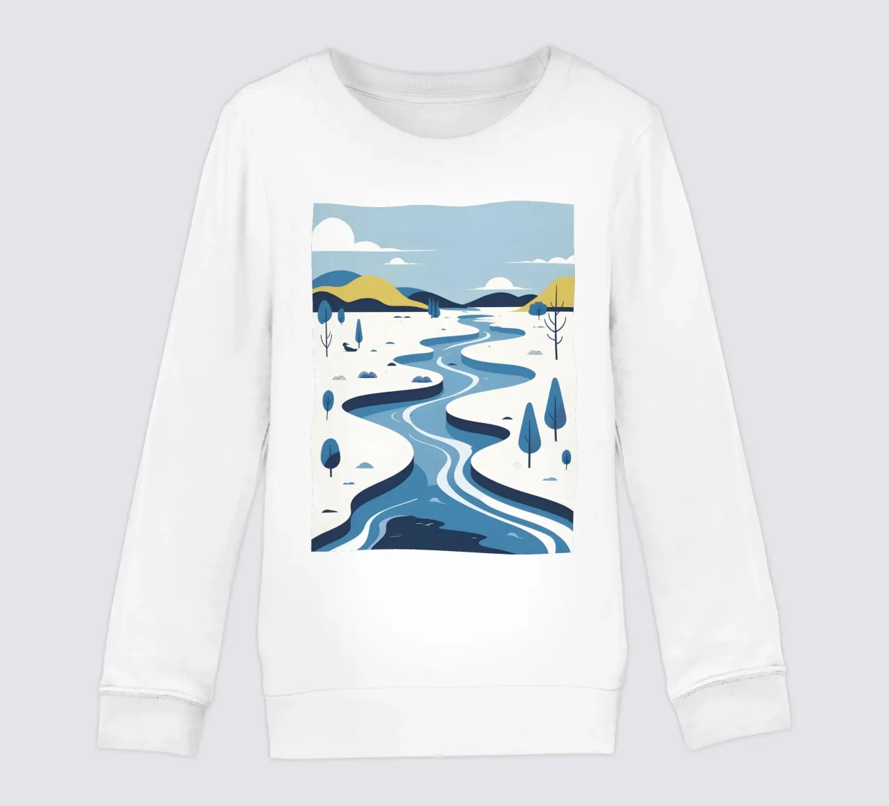 Curva del fiume felpa bambino da LIFESTYLE OBJECTS