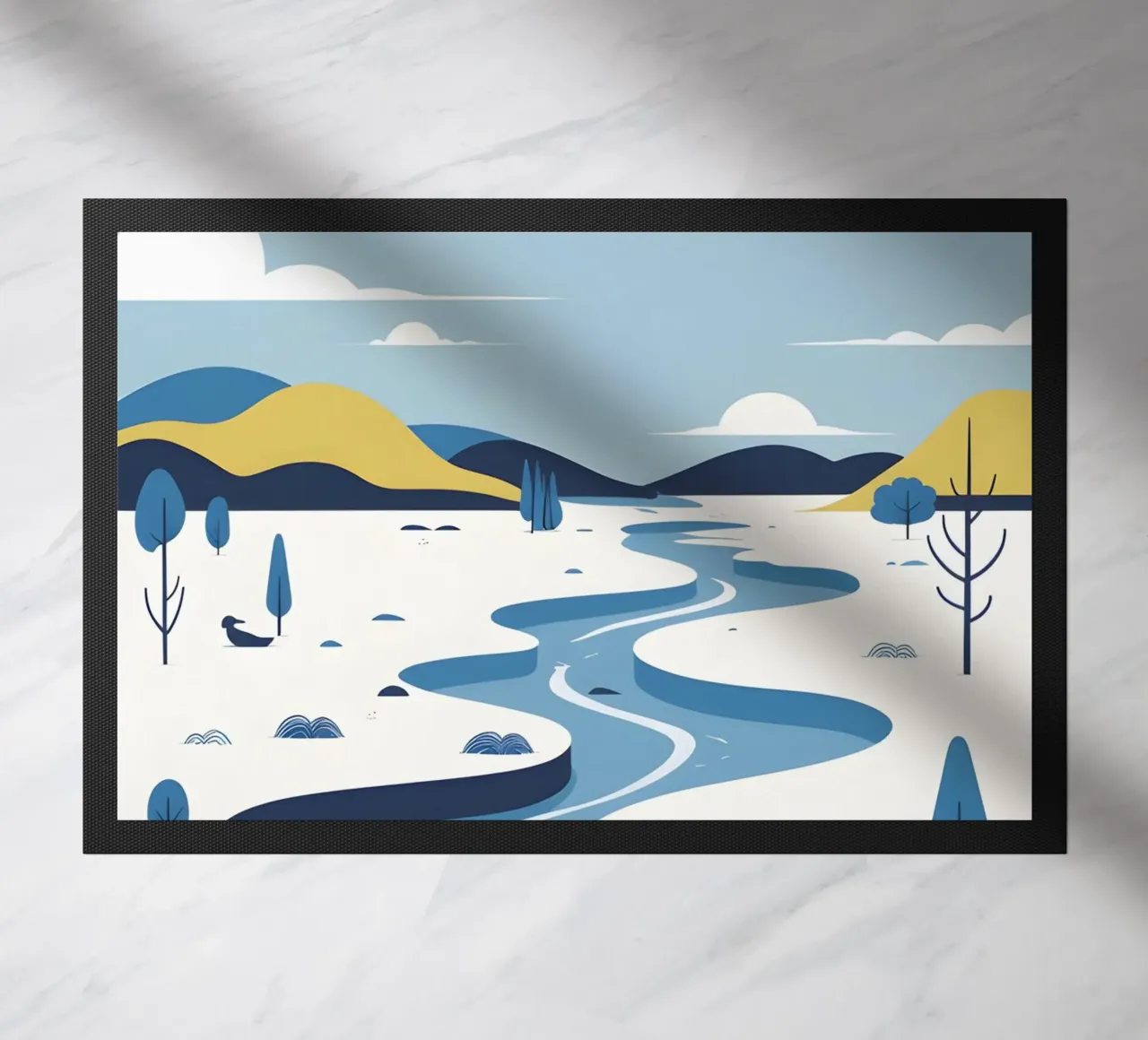 Curva del fiume zerbino da LIFESTYLE OBJECTS