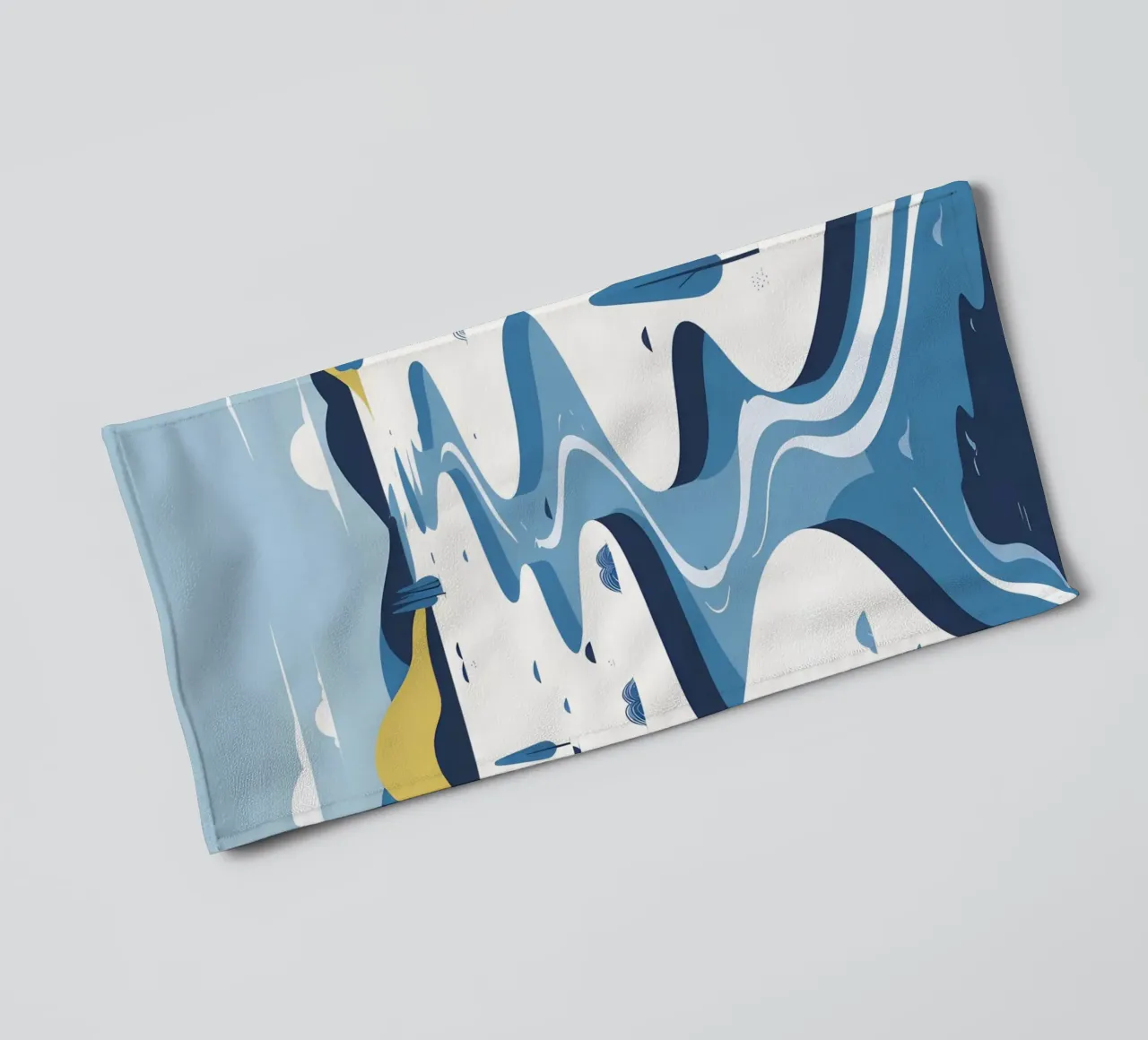 Curva del fiume asciugamano da bagno da LIFESTYLE OBJECTS