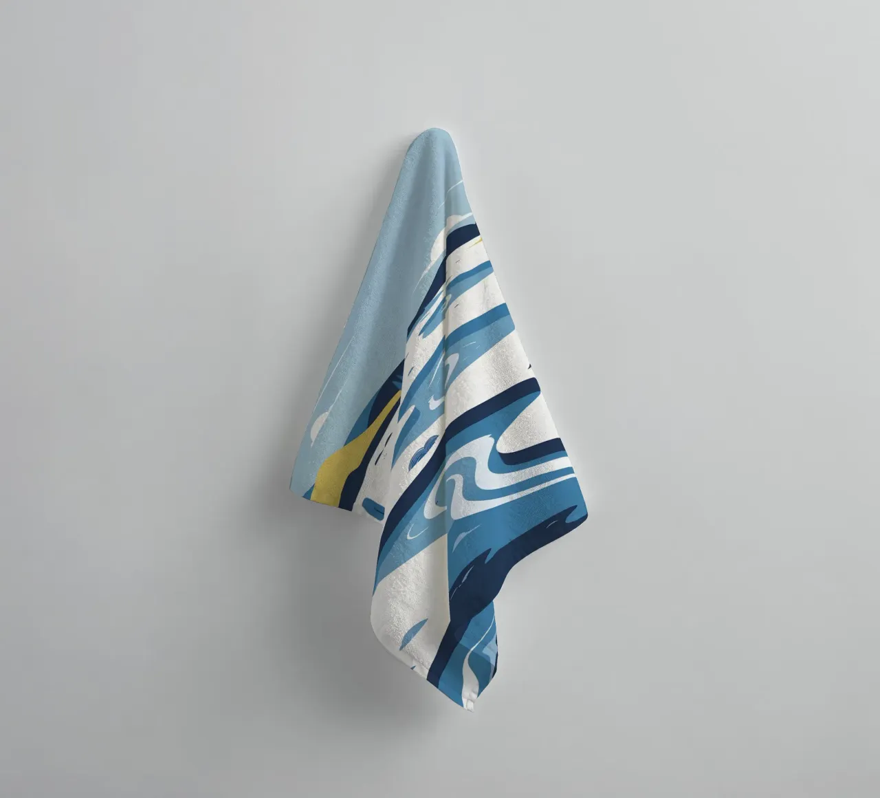 Curva del fiume asciugamano da bagno da LIFESTYLE OBJECTS