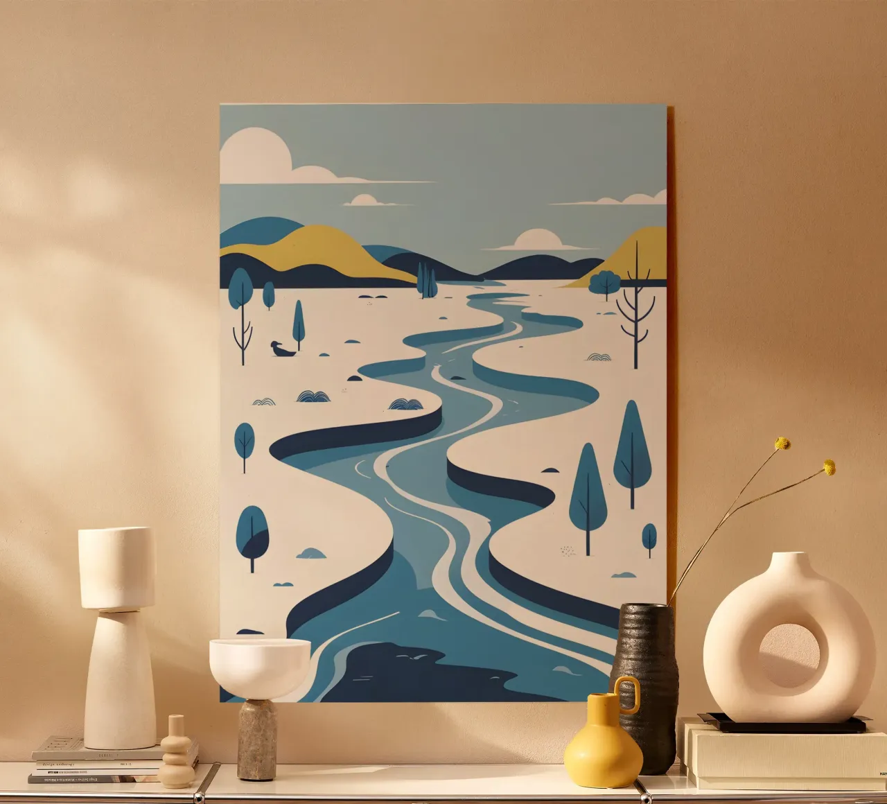 Curva del fiume plexiglass da LIFESTYLE OBJECTS