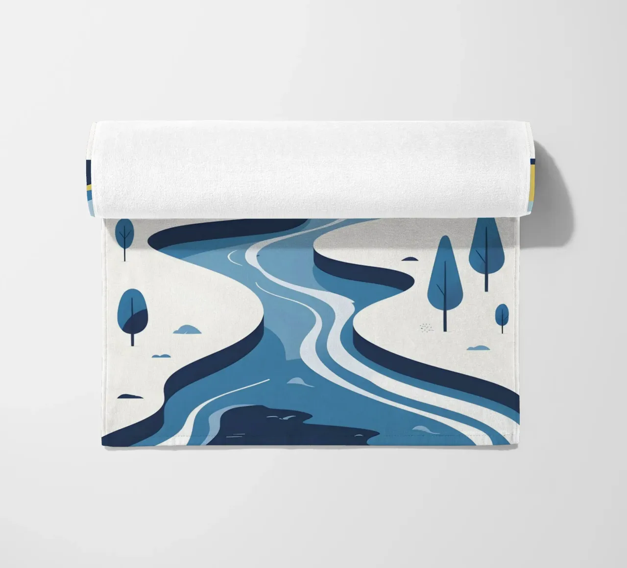 Curva del fiume telo mare da LIFESTYLE OBJECTS