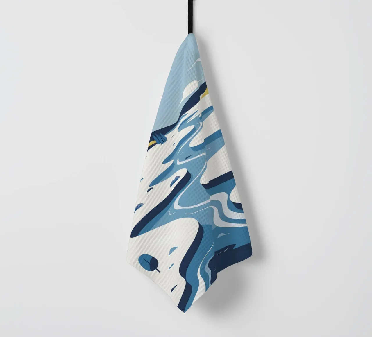 Curva del fiume canovaccio da cucina da LIFESTYLE OBJECTS