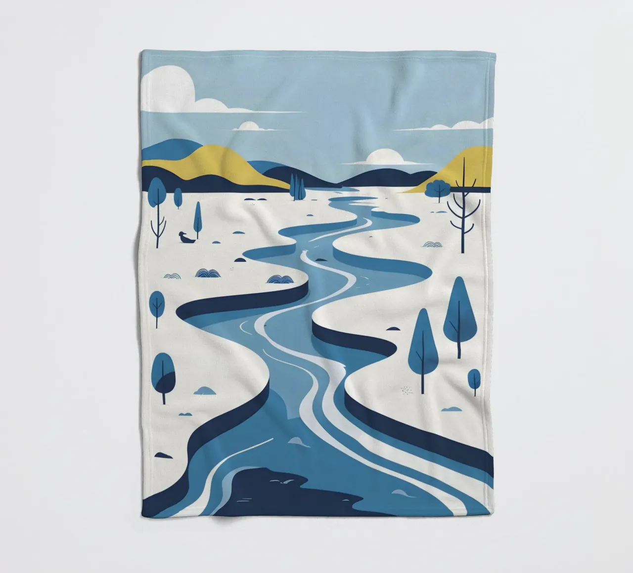 Curva del fiume coperta in pile da LIFESTYLE OBJECTS