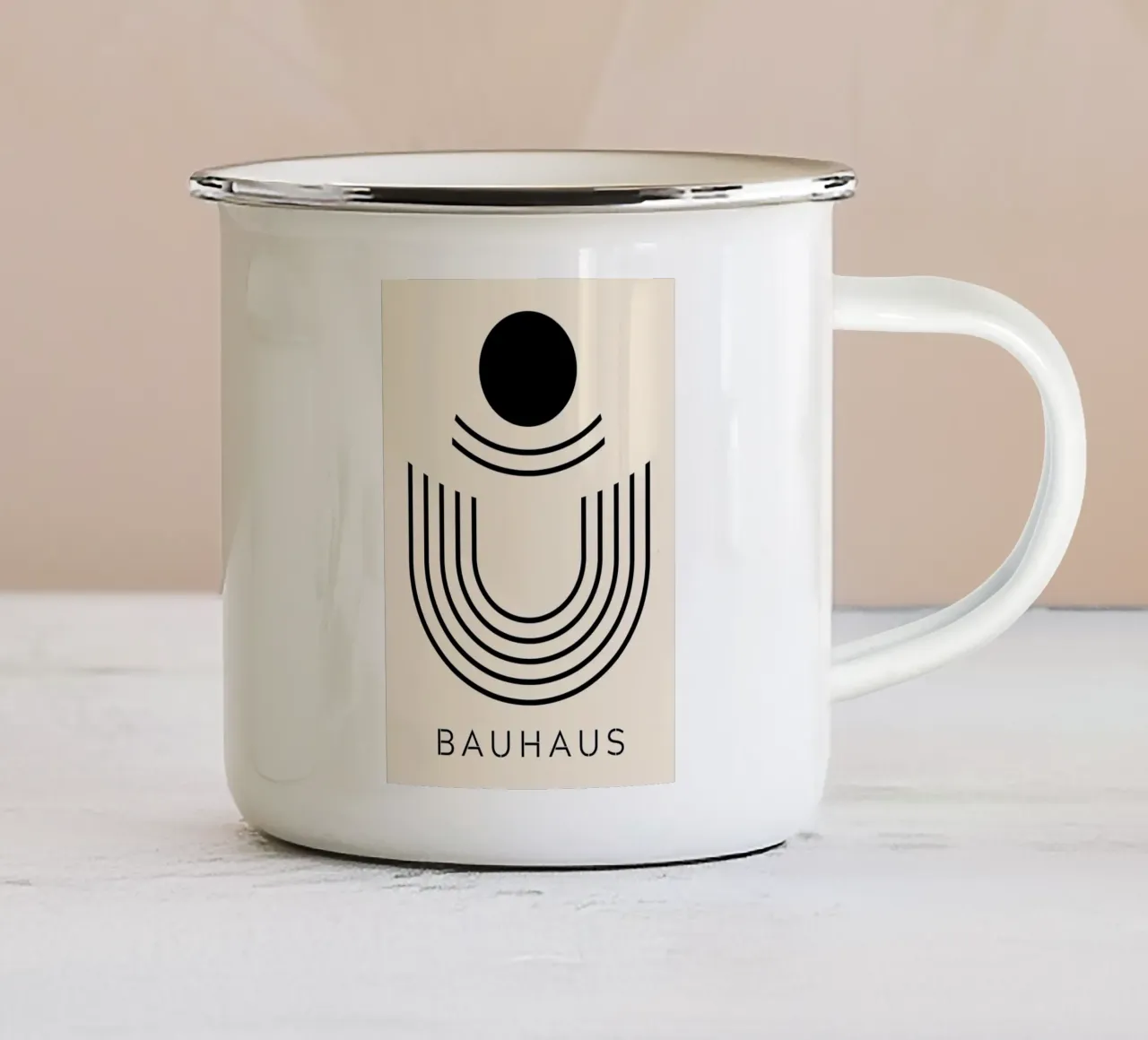 Bauhaus 1919 tazza in smalto da Brooke