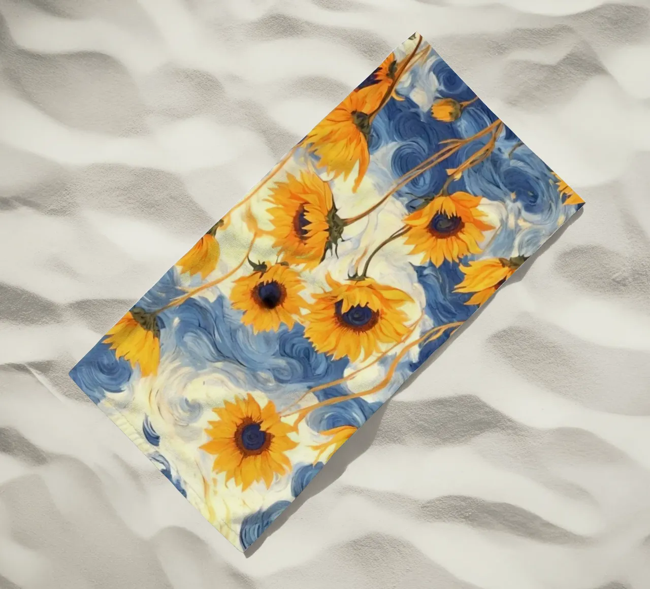 sunflower in curve shade telo mare da andern