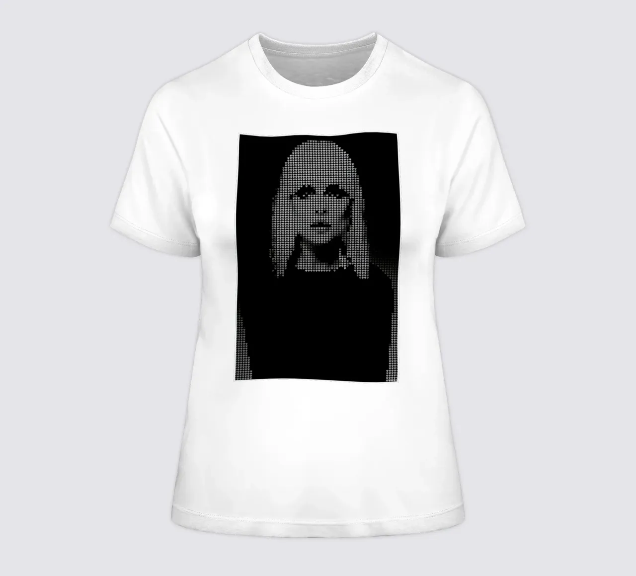 Heart Of (Black Version) t-shirt ajusté pour femmes de Robotic Ewe