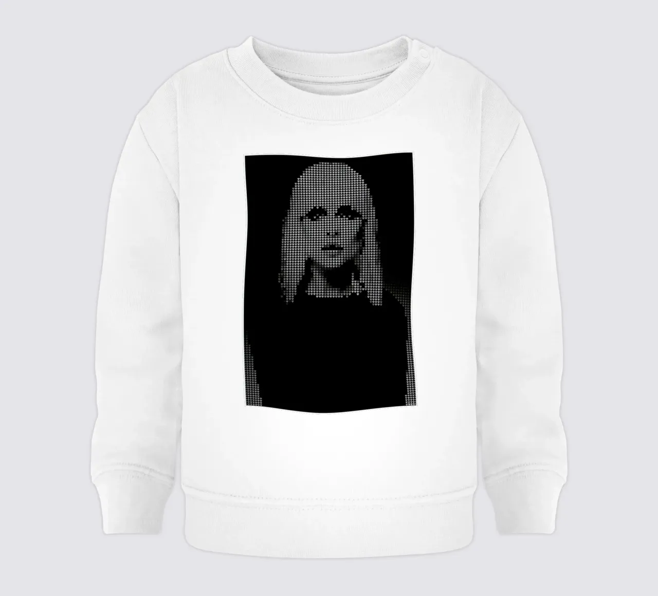 Heart Of (Black Version) sudadera de bebé de Robotic Ewe